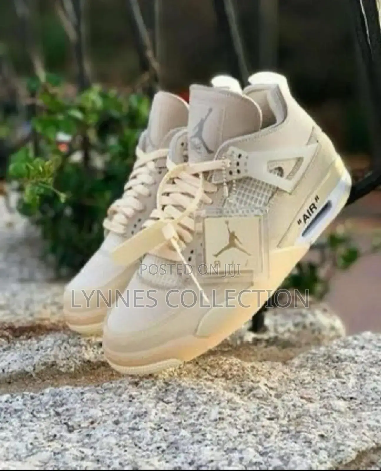 Air Jordan 4 Sail Sneakers