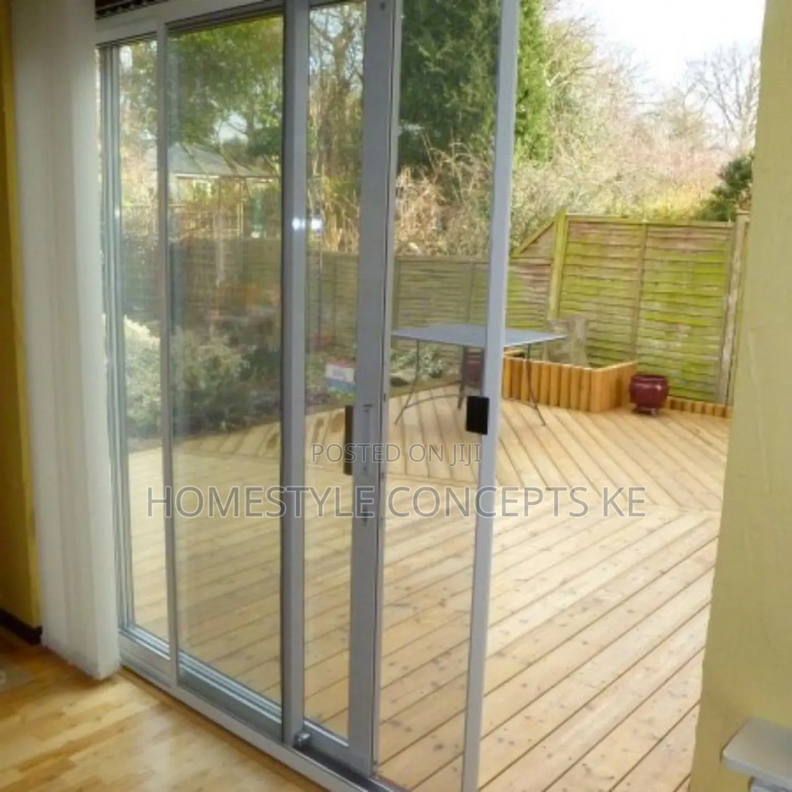 Transparent Retractable Sliding Mosquito Screen for Home