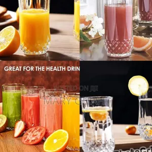 Crystal Tall Glass*6,Pcs#