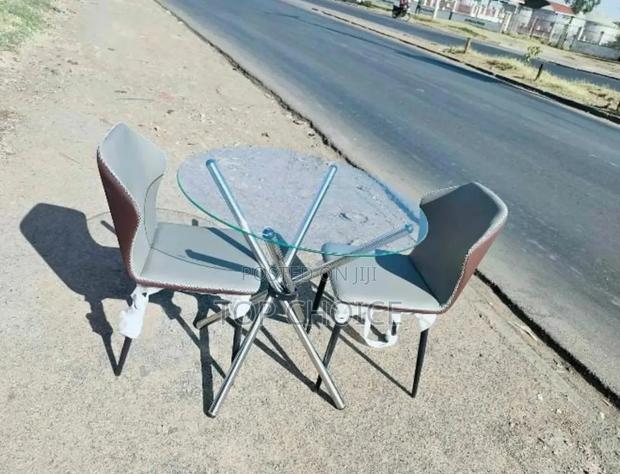Glass Coffee Table With Chairs