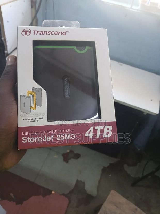 4tb Trancend Brand New Hard Drive - main view