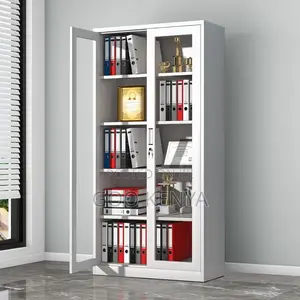 Office Cabinet ; Full-Glass Display Steel Cabinet