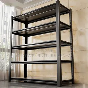 Cabinets:5-Tier Modern Steel Office File Rack -Adjustable