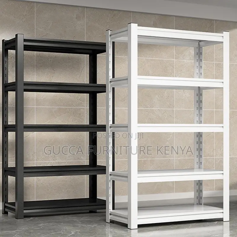 Cabinets:5-Tier Modern Steel Office File Rack -Adjustable