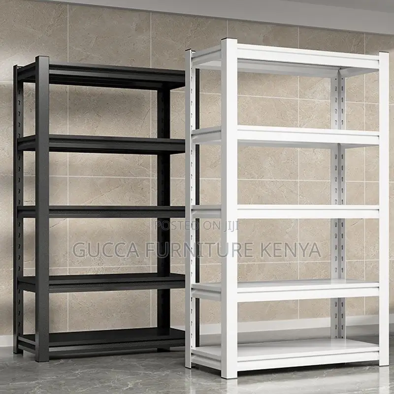 Cabinets:5-Tier Modern Steel Office File Rack -Adjustable