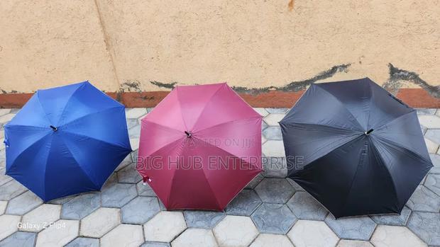 *Big Family Size Umbrellas Plain Colors - thumbnail 2