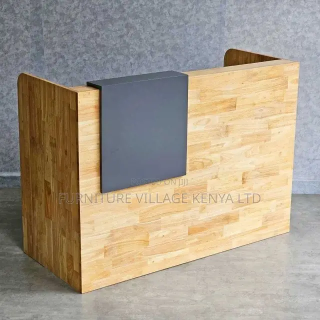 Office Furniture: Wood Reception Counter Front Desk-180cm