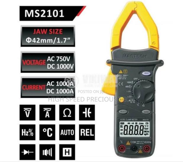 Mastech Ms2101 Ac/Dc Clamp Meter - thumbnail 4