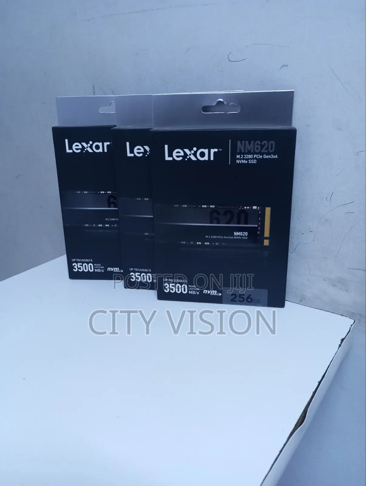 Lexar Lnm620 Internal SSD M.2 Pcie Gen 3*4 Nvme 2280 - 256gb