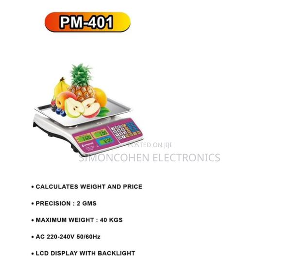 Premier 40kg Digital Scale - main view