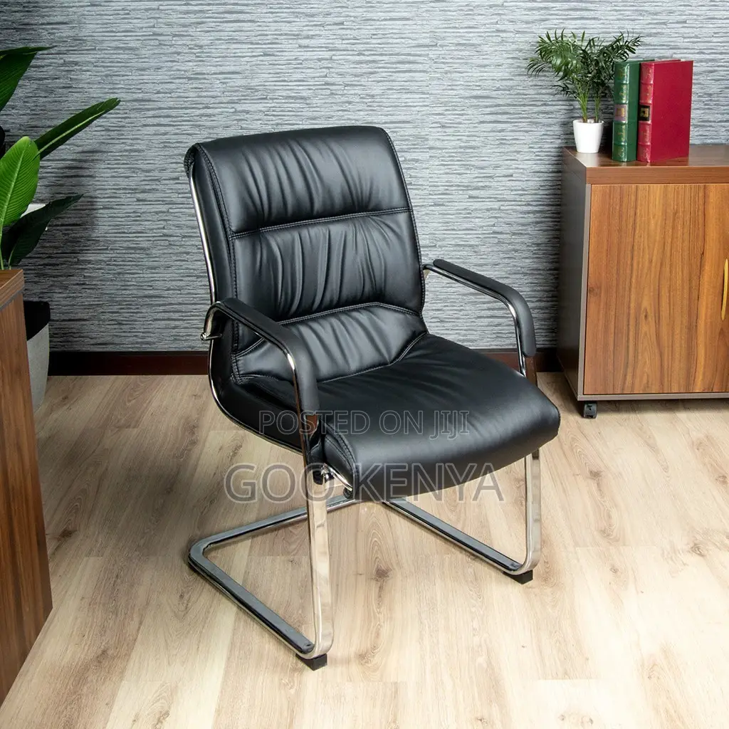 Office Chair ; Office Visitor Seat in Leather