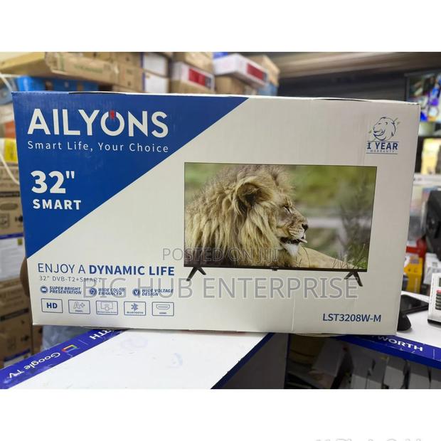 Ailyons 32′′ Smart Android FHD Frameless Tv-HDM - thumbnail 3