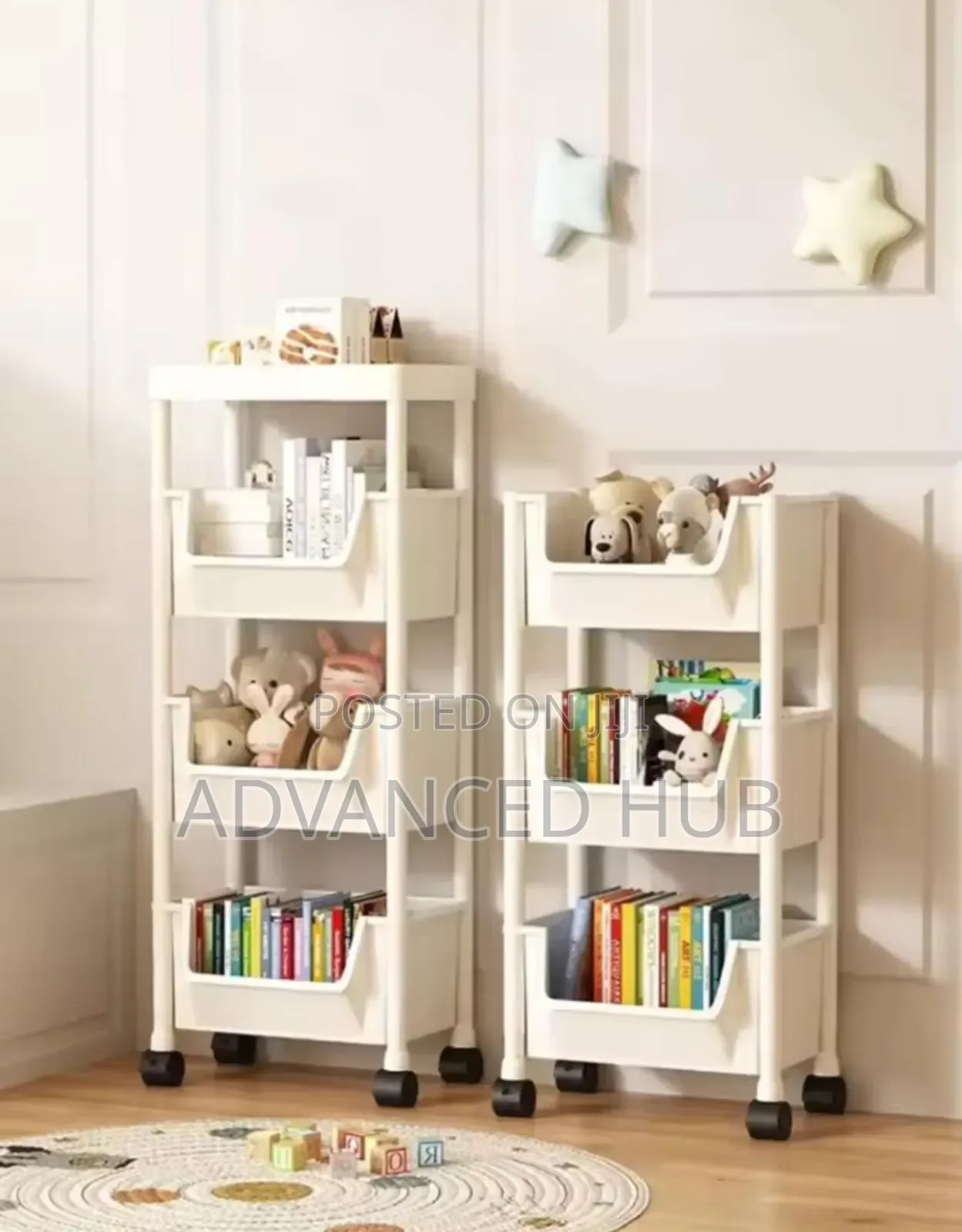 Multipurpose Trolley,Bookshelf/Kitchen Rack