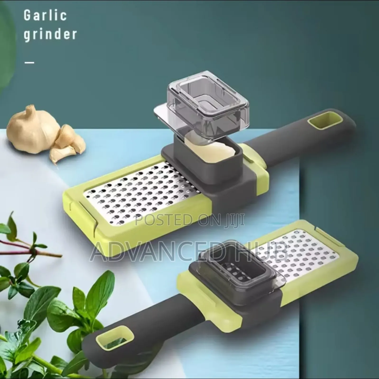 Multipurpose Grater/Manual Garlic Crusher