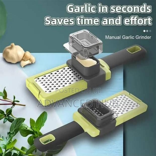 Multipurpose Grater/Manual Garlic Crusher - thumbnail 6