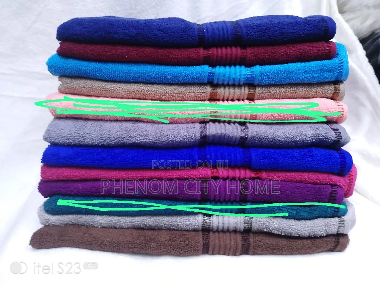 Medium Quality School Towels Available