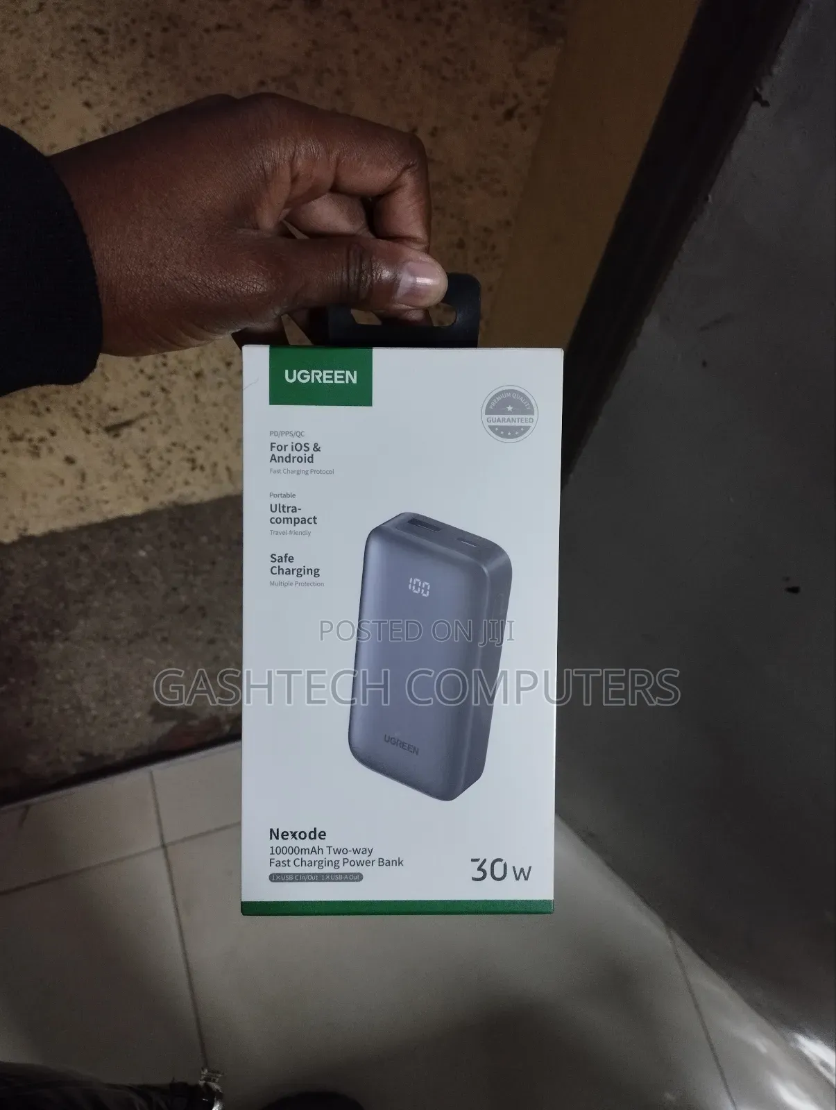 Ugreen 10000mah Two-Way Fast Charging Power Bank - Pb502