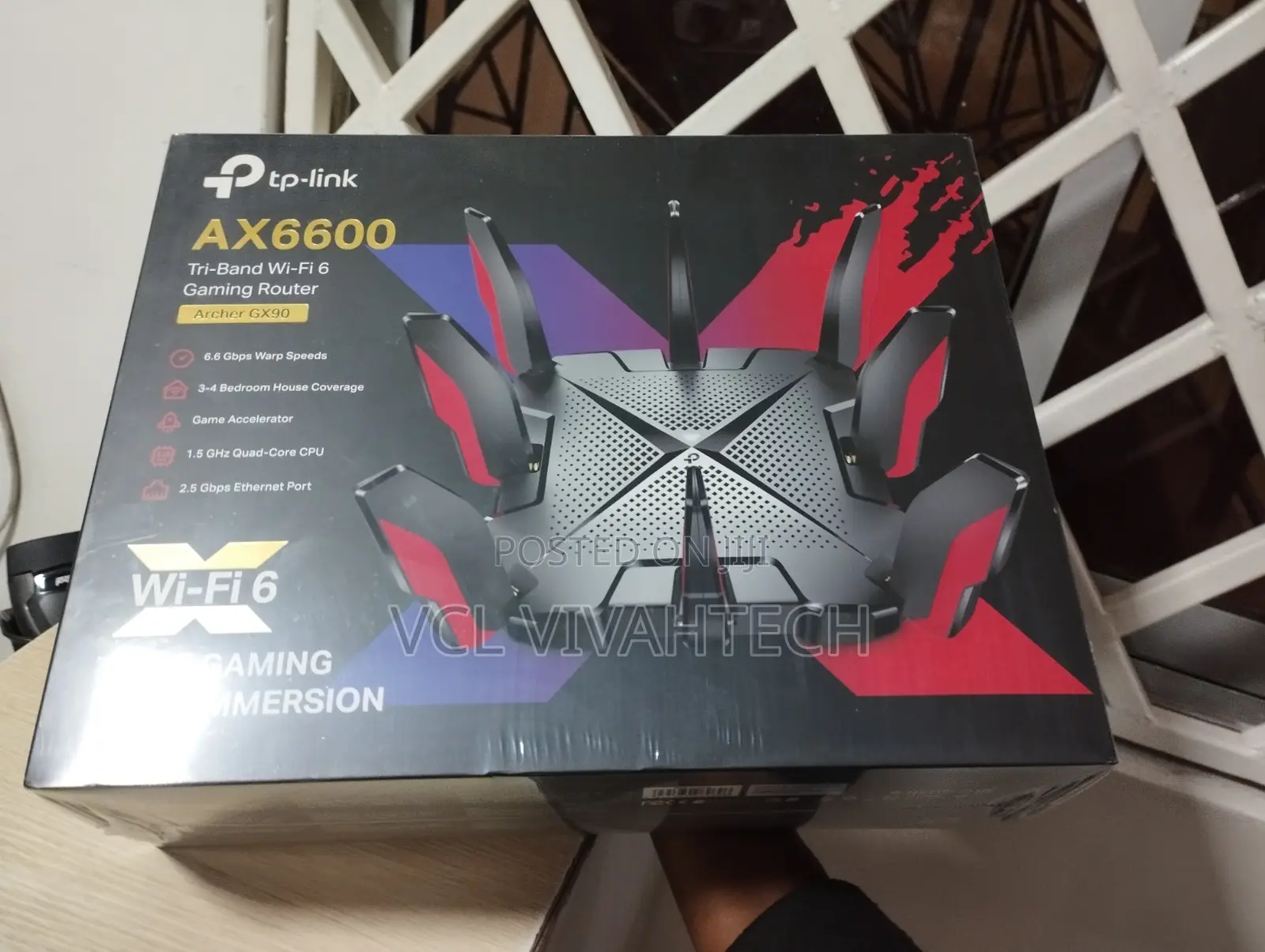 Tp-Link Archer Gx90 Ax6600 Tri-Band Wi-Fi 6 Gaming Router