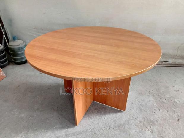 Office Table : Round Conference Office Meeting Table - thumbnail 3