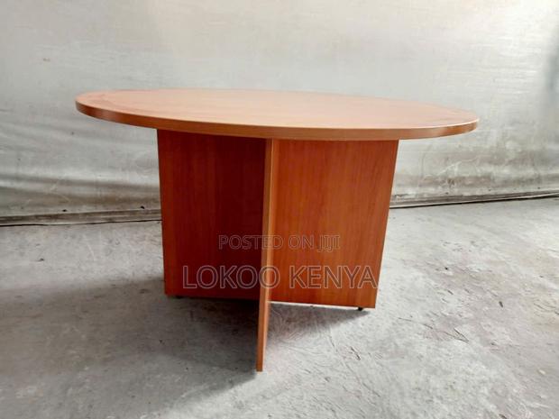 Office Table : Round Conference Office Meeting Table - thumbnail 5