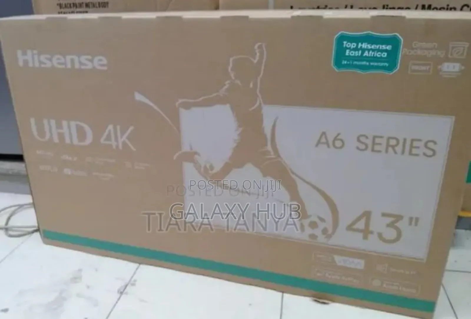 Hisense 43 Smart Uhd Frameless A6 43a6kken