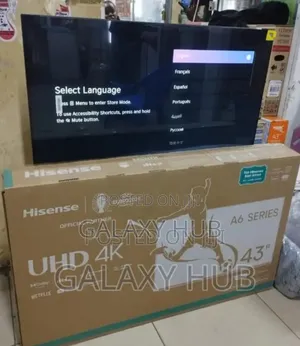 Hisense 43 Smart Uhd Frameless A6 43a6kken