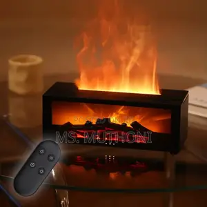 Dynamic Flame Fireplace Essential Oil Diffuser/Humidifier