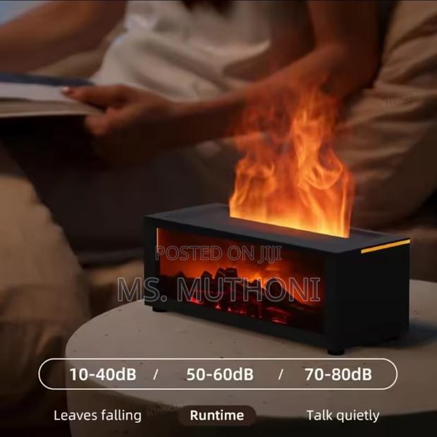 Dynamic Flame Fireplace Essential Oil Diffuser/Humidifier - thumbnail 7