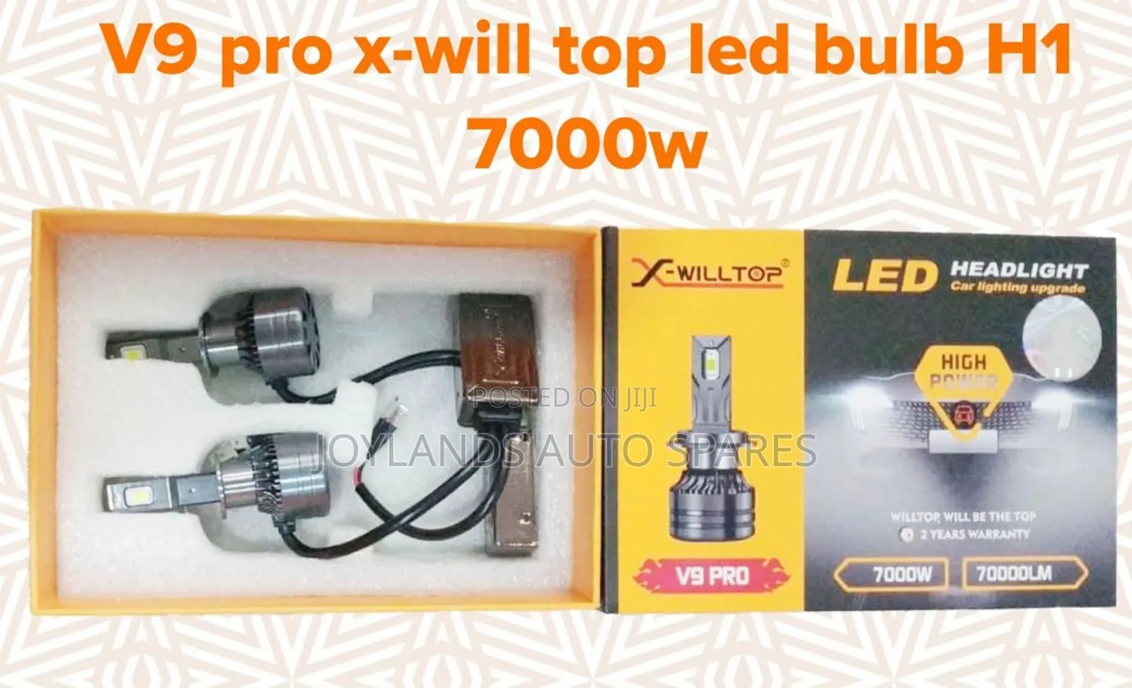 V9pro X-will Top Led Bulb 7000watts