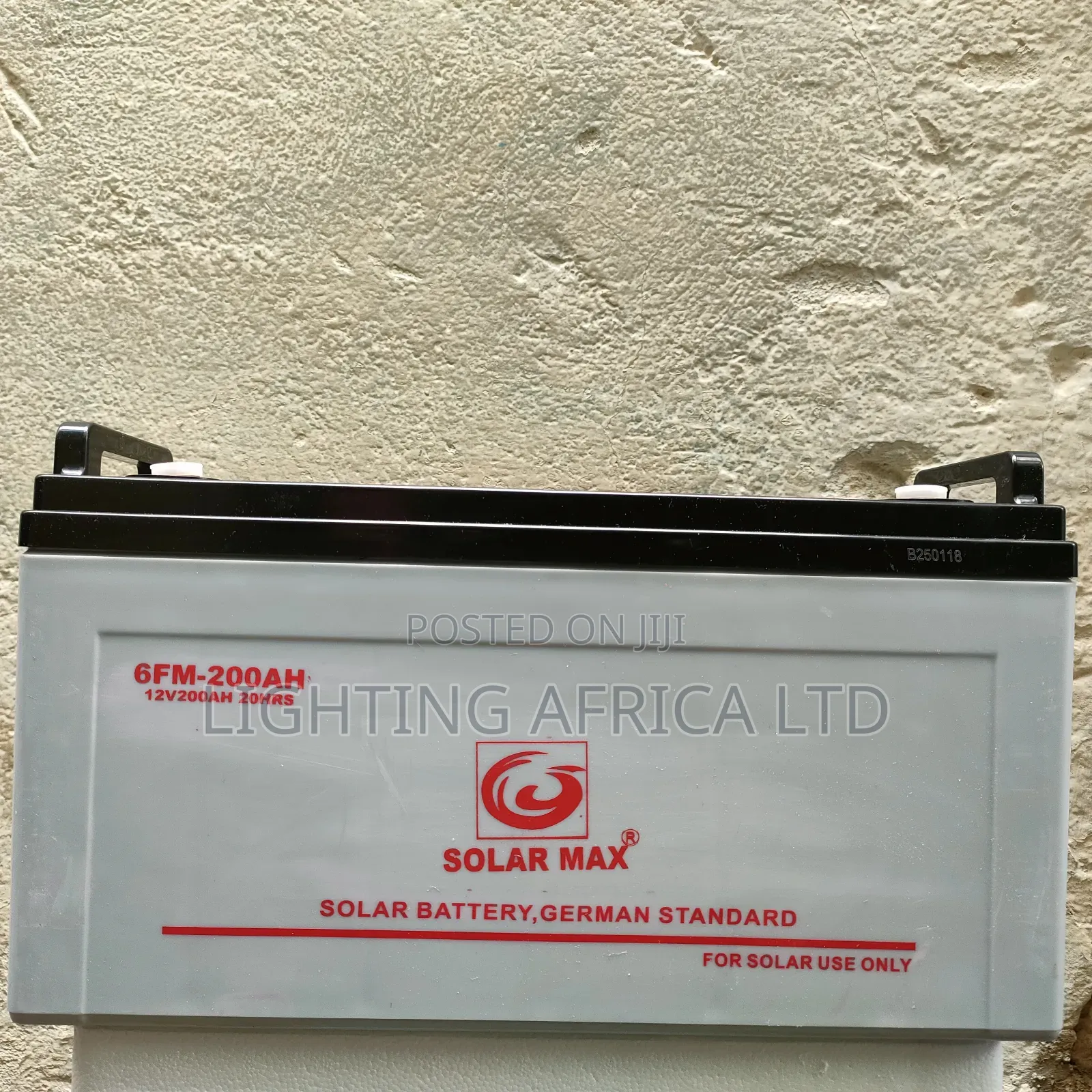 Brand New Solarmax Maintenance Free Battery 200ah/10hrs