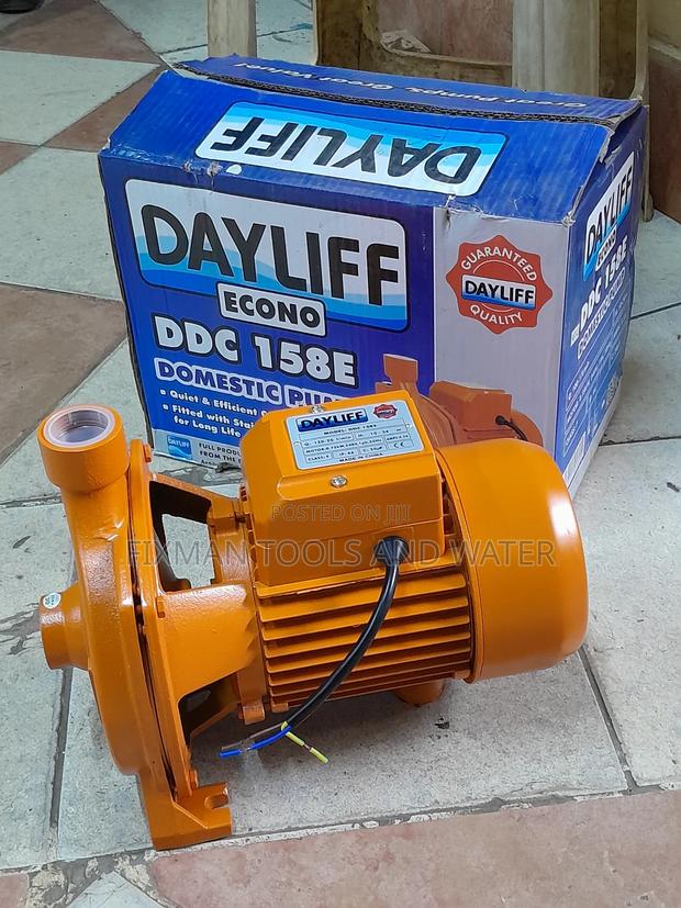 Top Lift Dayliff Centrifugal Water Pump 1hp 32m Head 120 L/M