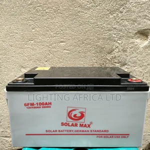 100ah/10hrs Solarmax Maintenance Free Solar Battery