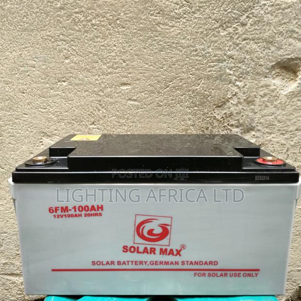 100ah/10hrs Solarmax Maintenance Free Solar Battery