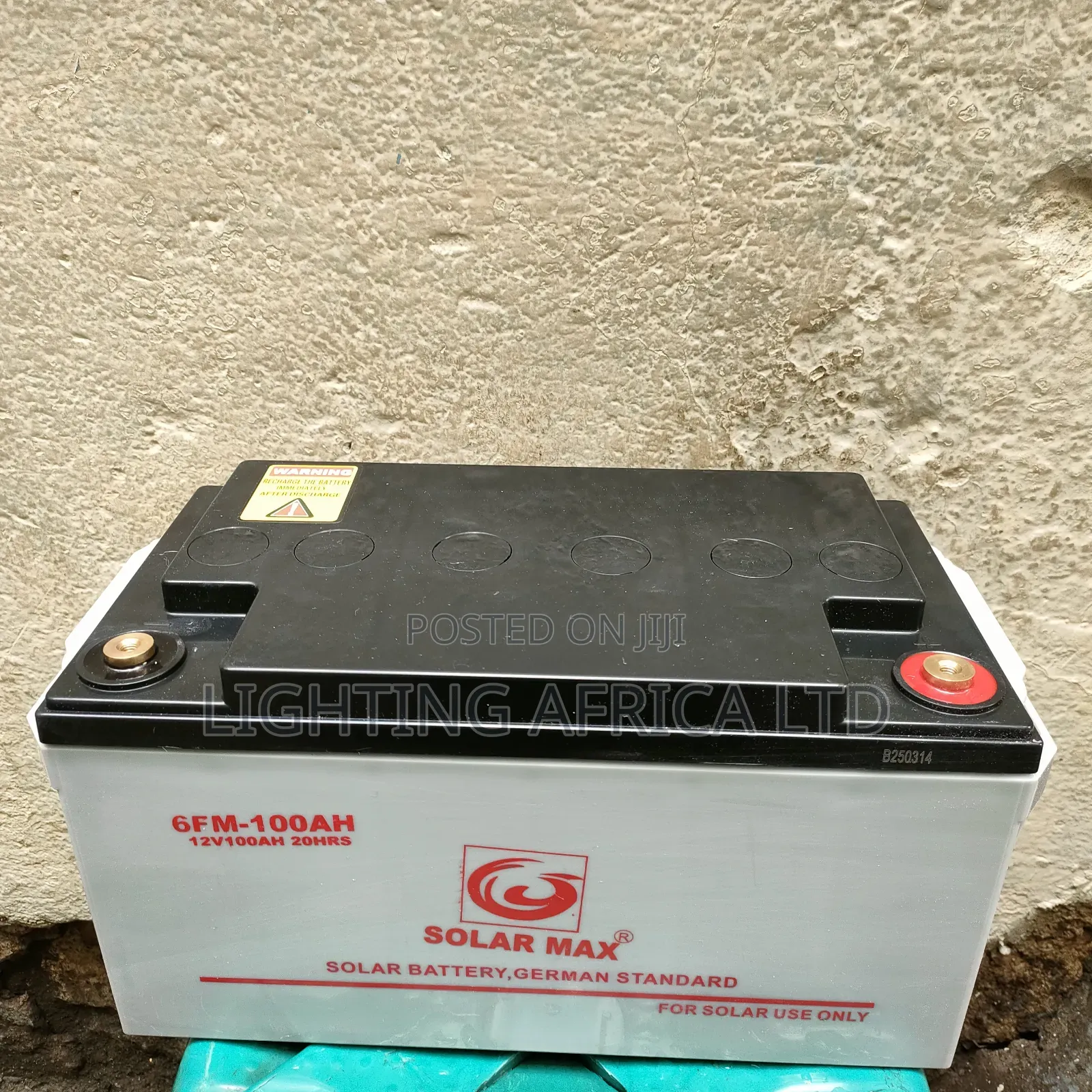 100ah/10hrs Solarmax Maintenance Free Solar Battery