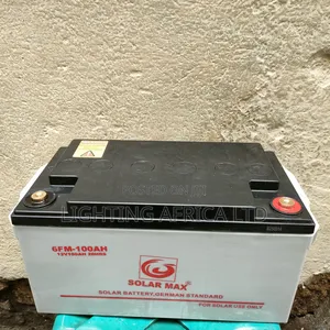 100ah/10hrs Solarmax Maintenance Free Solar Battery