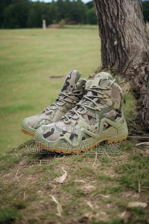 Lowa Military Tactical Boots, Desert Camouflage Boots - thumbnail 2
