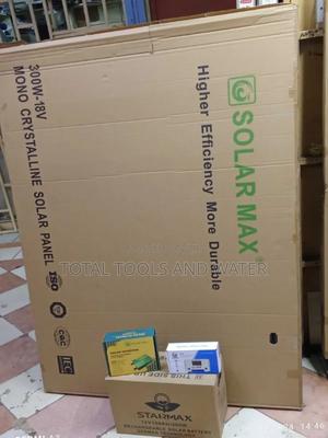 Combo Soalar Lighting System 300w 100ah Battery - thumbnail 2