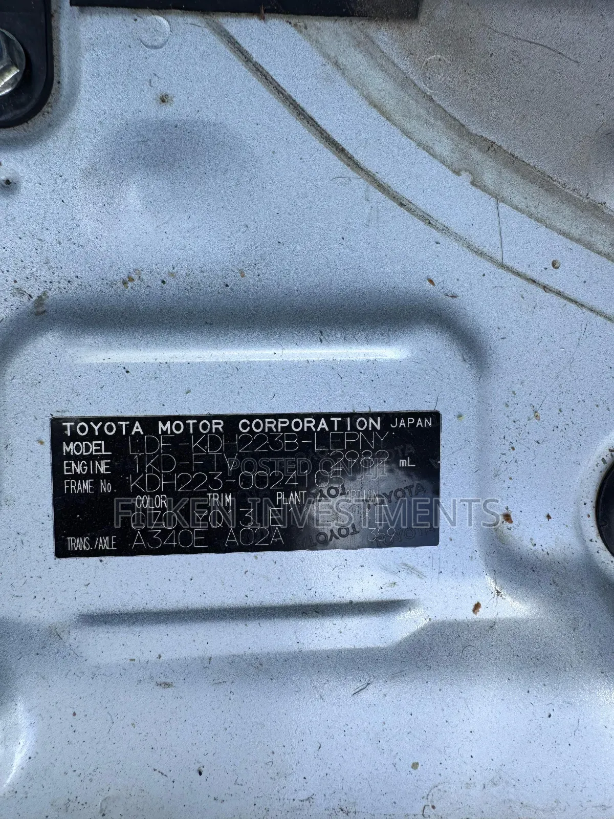 Toyota Grand HiAce 2014 White