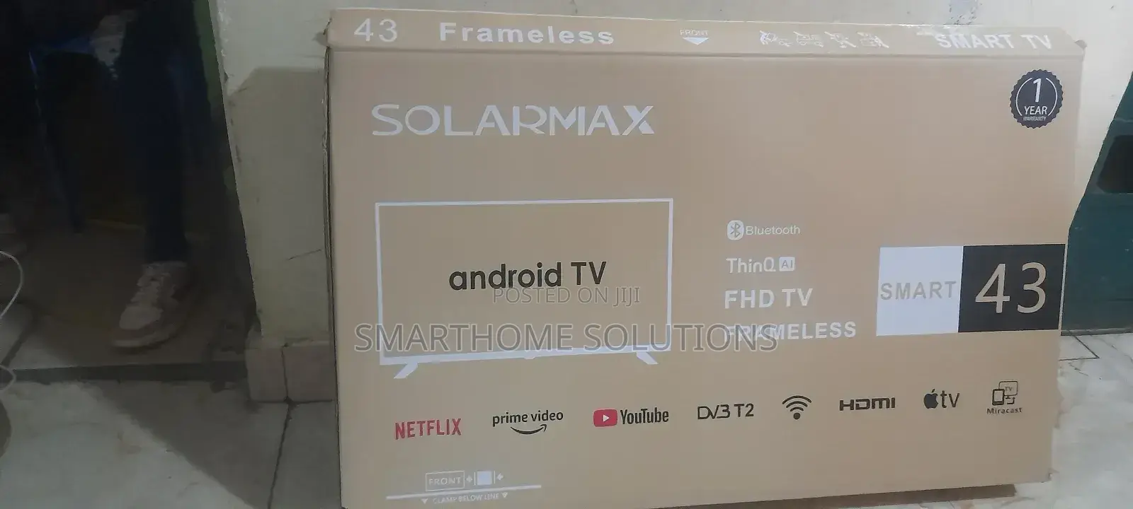 Solamax Smart Android 43" Best FHD Television