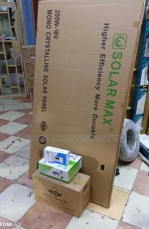 200w Solar Panel Lighting System Battery Inverter - main view