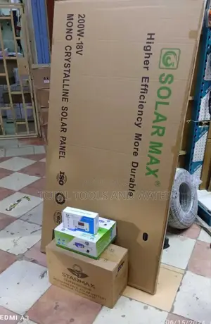 200w Solar Panel Lighting System Battery Inverter