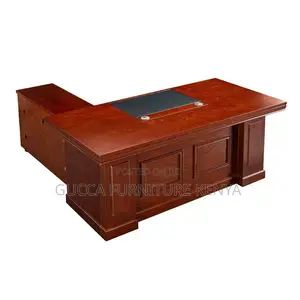 Office Desk:Office Senior Manager Mahogany Desk-140cm