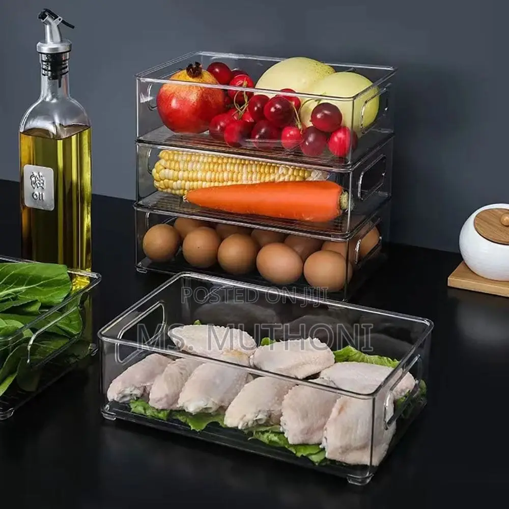 Acrylic Refrigerator/ Pantry Storage Organizer*