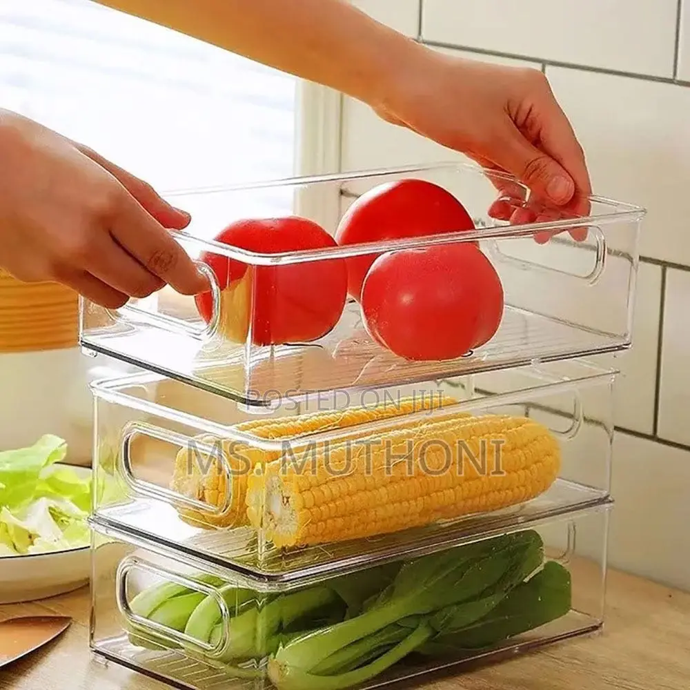 Acrylic Refrigerator/ Pantry Storage Organizer*