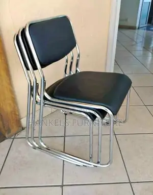 Stackable Soft Leather Office Chair