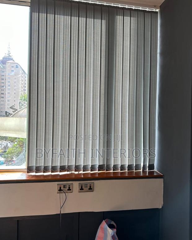 Grey Vertical Blinds - thumbnail 2
