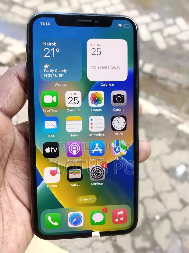 Apple iPhone X 256 GB Gray - main view