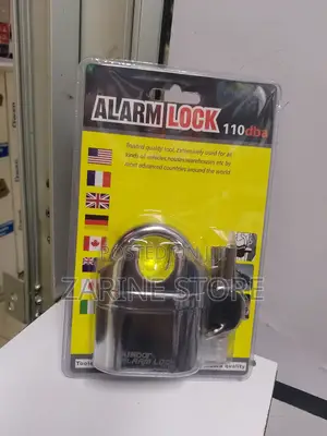 Alarm Lock 110dba/70mm Kinbar Alarm Padlock With 3 Keys