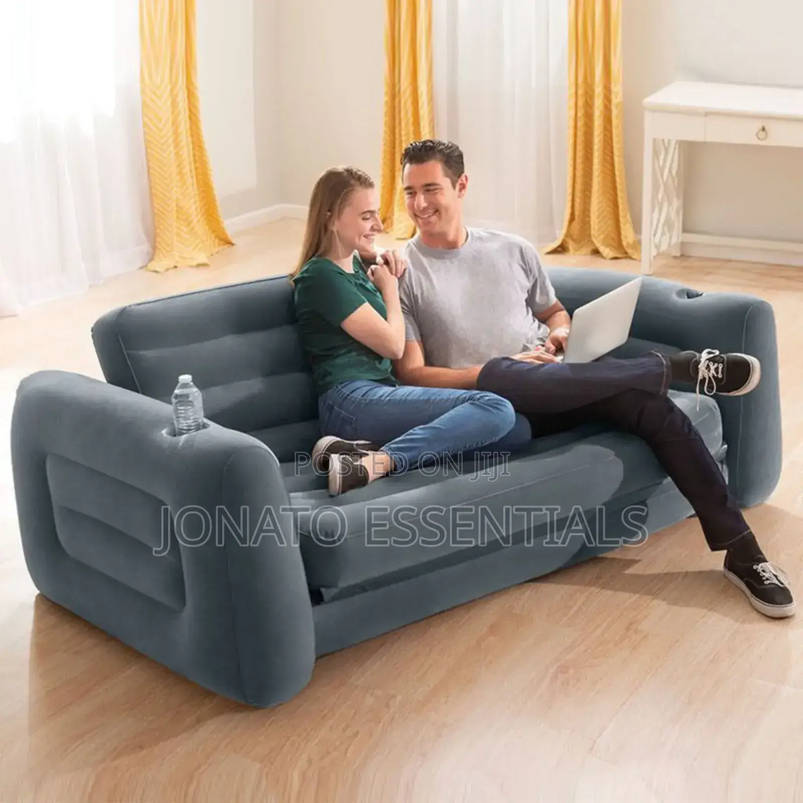 Inflatable Sofa Bed 2-in-1 – Air Couch Mattress