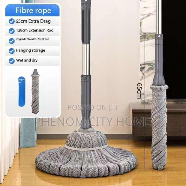 Self Wringly Microfibre Mop With Automatic Water Twisting